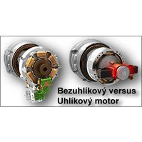 Bezuhlíkový brushless motor